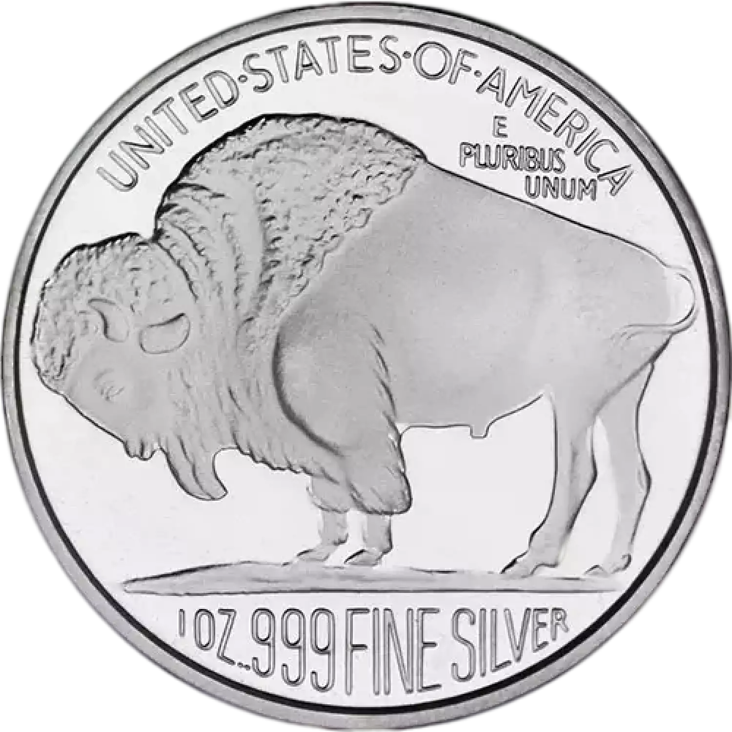 1 oz Silver Buffalo Round Type 1 (In capsule) (3)