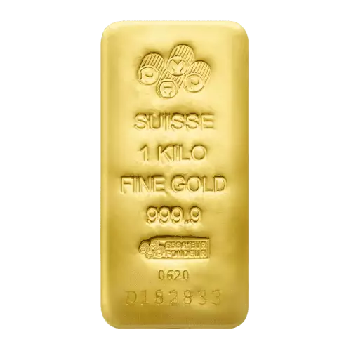 1kg PAMP Gold Bar - Cast (2)