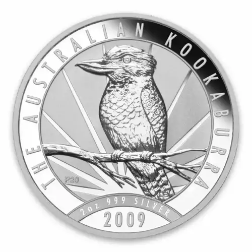 2009 2oz Australian Perth Mint Silver Kookaburra (2)