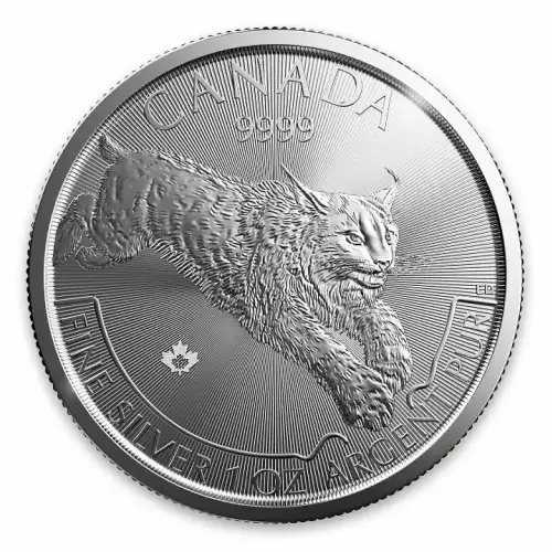 2017 1oz Canadian Silver Predator Series - Lynx (2)