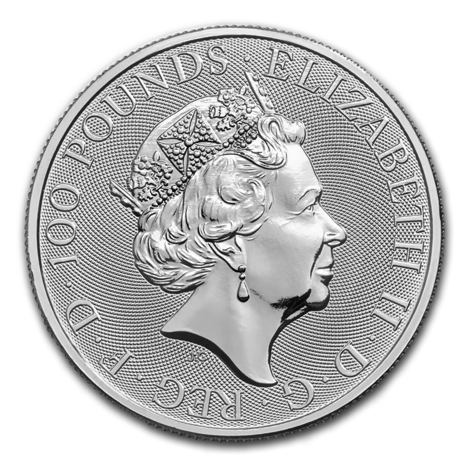 2018 Great Britain 1 oz Platinum Queen's Beasts The Griffin (2)