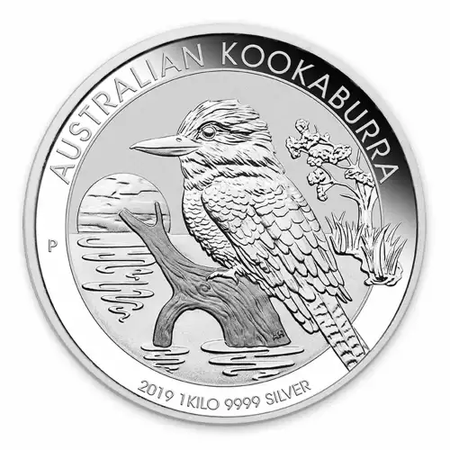 2019 1kg Australian Perth Mint Silver Kookaburra (2)