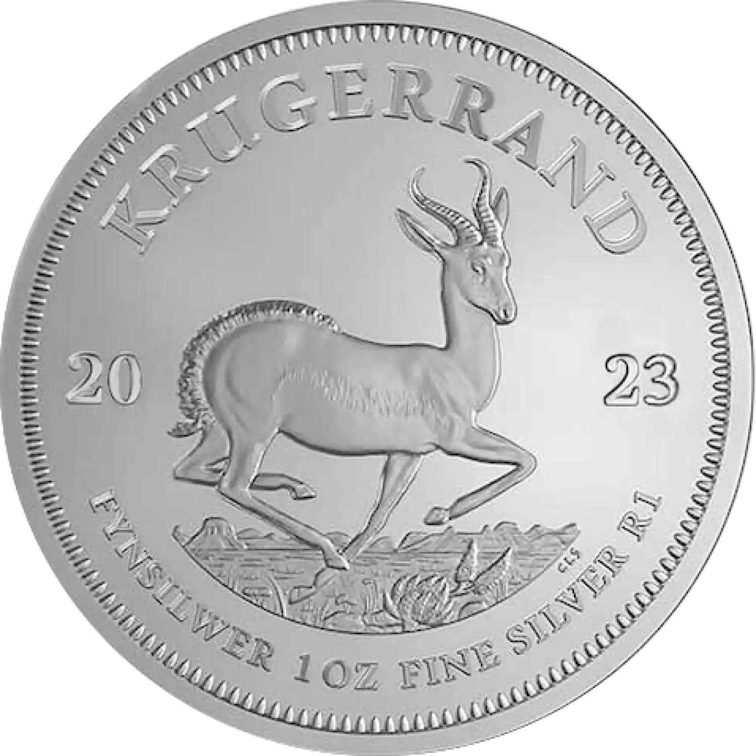 2023 1oz South African Silver Krugerrand (2)