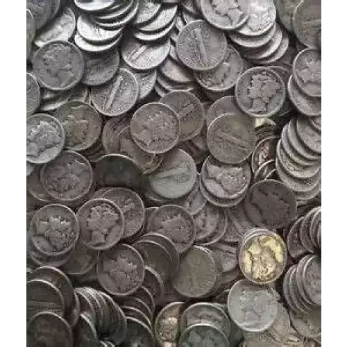 90% Silver Dimes Pre-1965 $1 Face Value