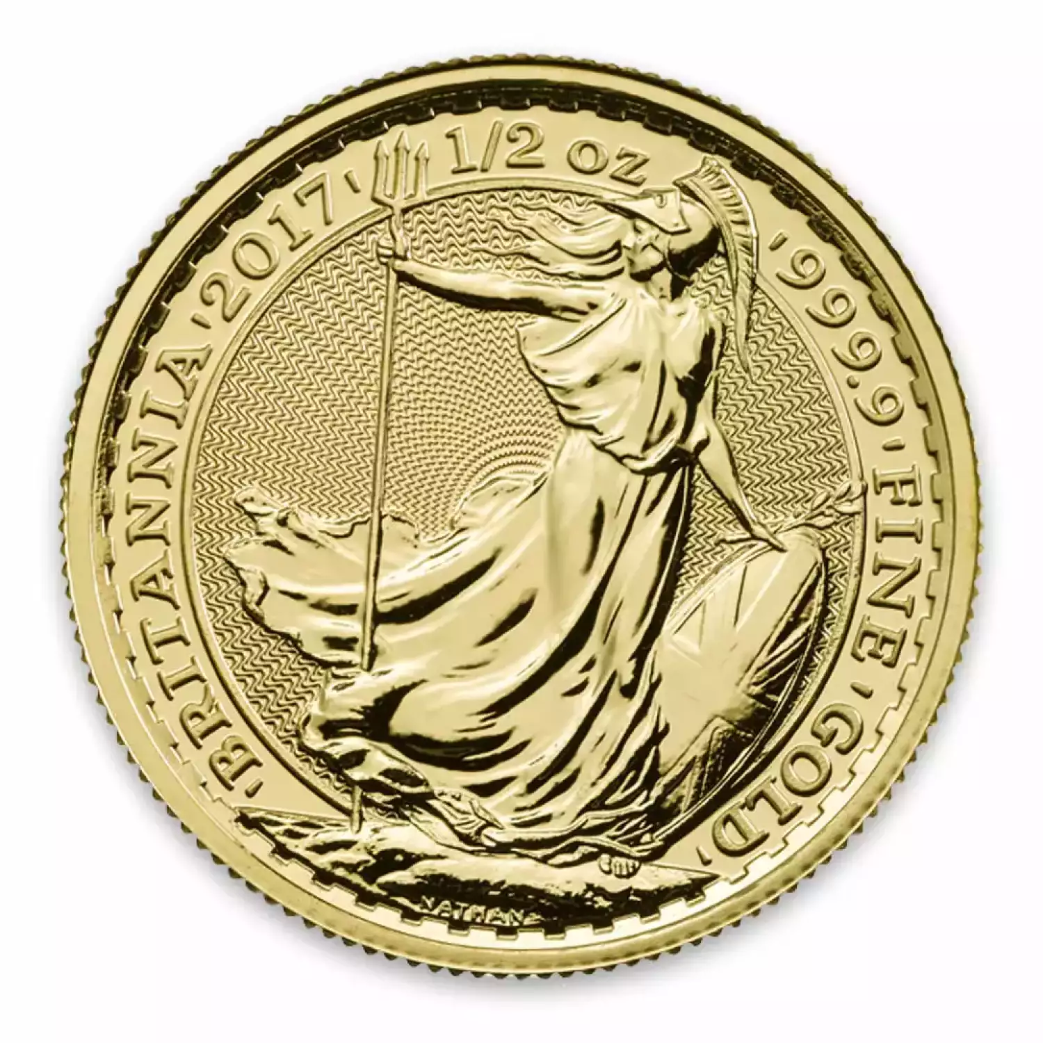 Any Year 1/2oz British Gold Britannia - 9999 (2013-present) (2)