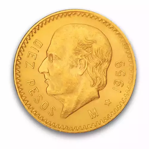 Mexico 10 Peso Gold Coin  (2)