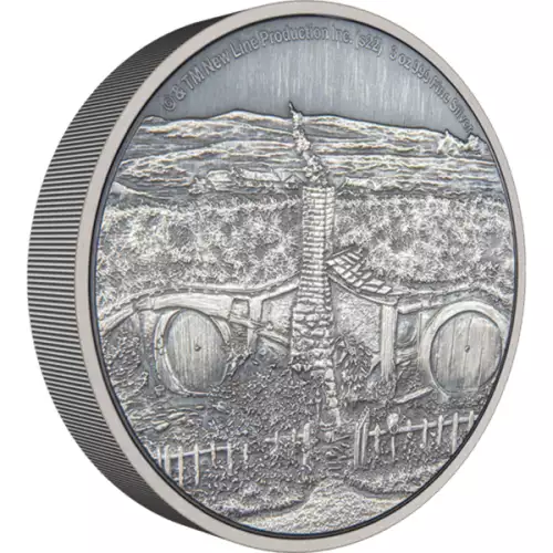THE LORD OF THE RINGS - 2022 3oz The Shire Silver Coin (3)
